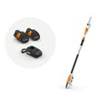 STIHL HTA 30.0 AKKUKÄYTTÖINEN OKSASAHA SETTI SIS. 2X AKKU AS2 JA 1X LATURI