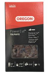 TERÄKETJU OREGON 3/8 1,5 MM 72 VL
