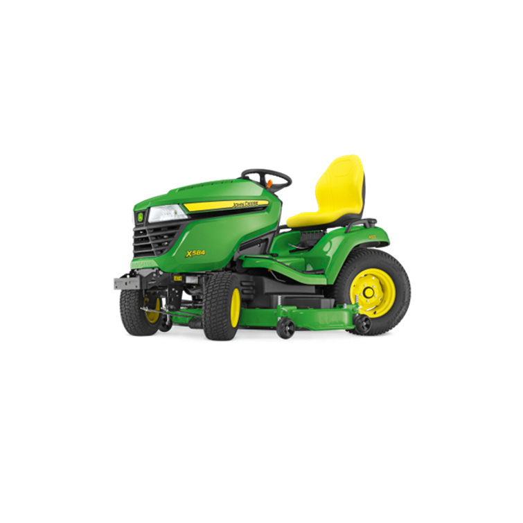 JOHN DEERE X584 AJOLEIKKURI NELIPYÖRÄOHJATTU 122CM 2SYL SIS. LEIKKUULAITE