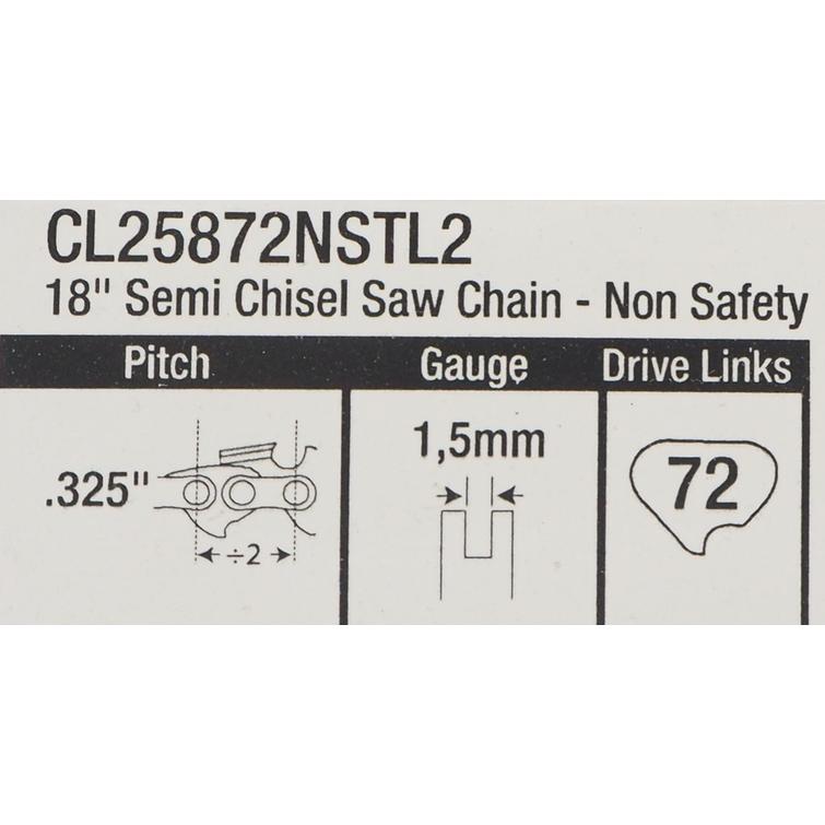TER&Auml;KETJU 325 1,5MM 72L TRILINK