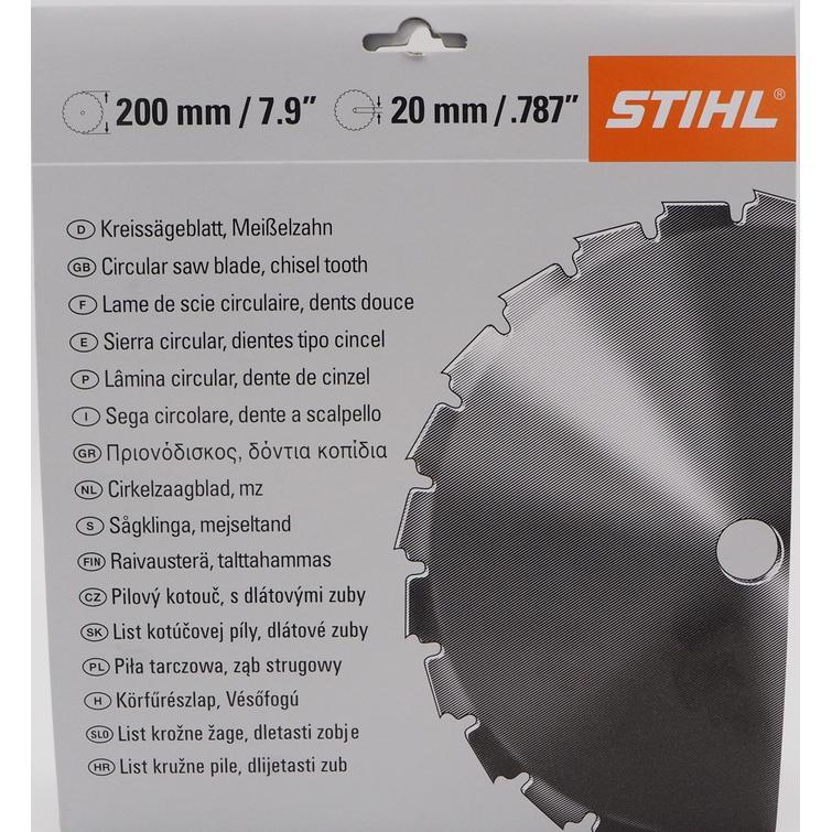 STIHL RAIVAUSTER&Auml; 200X20MM