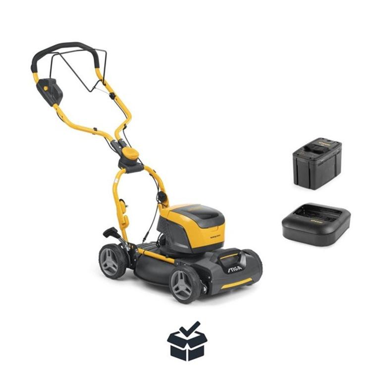 STIGA MULTICLIP 547E S KIT VETÄVÄ, 48V-5AH, SIS. AKKU JA LATURI