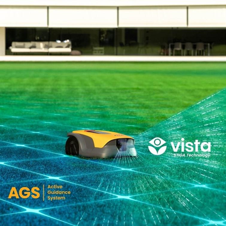 STIGA A8V ROBOTTILEIKKURI RAJALANGATON 800M2