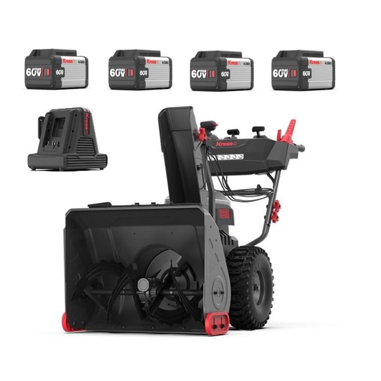 KRESS 60 V MAX 61 CM LUMILINKO + 4X AKKU + LATURI