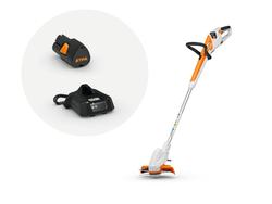 STIHL FSA 30 AKKUTRIMMERI SETTI SIS. AS2 AKUN JA LATURIN