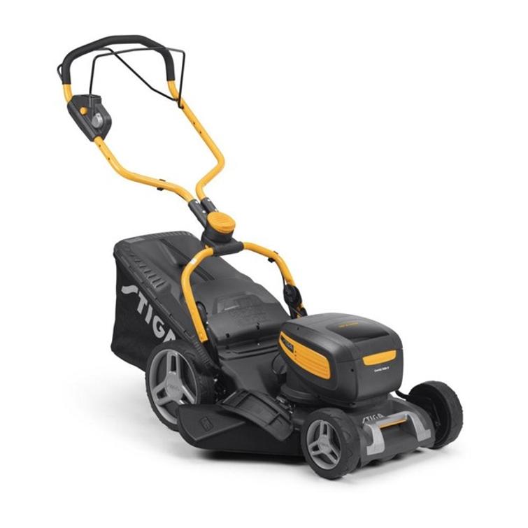STIGA COMBI 748E V KIT, VET&Auml;V&Auml;, 48V-2X5AH, SIS. 2 KPL AKKU JA LATURI