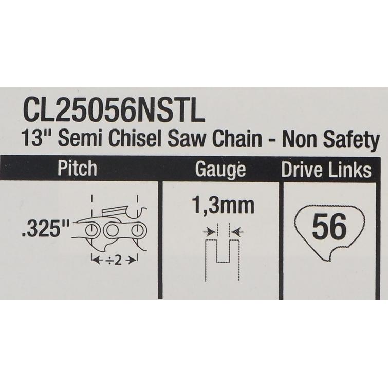 TER&Auml;KETJU 325 1,3MM 56L TRILINK