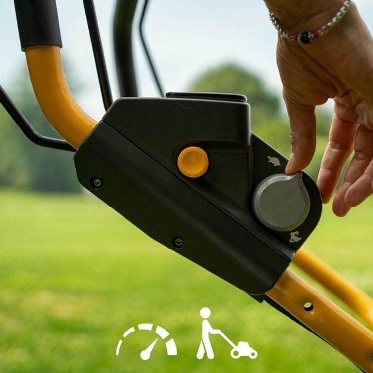 STIGA MULTICLIP 747E V KIT, VET&Auml;V&Auml;, 48V-2X5AH, SIS. 2KPL AKKU JA LATURI