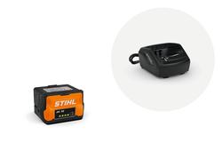 ALOITUSSARJA STIHL AK10 AKKU JA AL101 LATURI