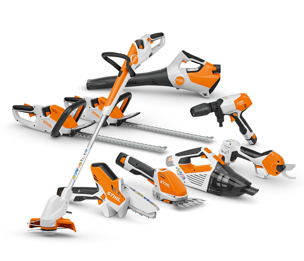 Stihl akkuk&auml;ytt&ouml;isi&auml; AS-sarjan koneita