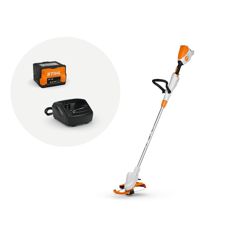 STIHL FSA 50 SET AKKUTIRMMERI SIS. AK10 AKKU + LATURI