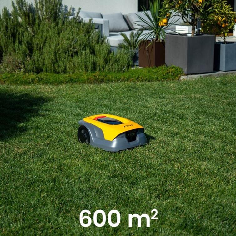 STIGA A6V ROBOTTILEIKKURI RAJALANGATON 600M2