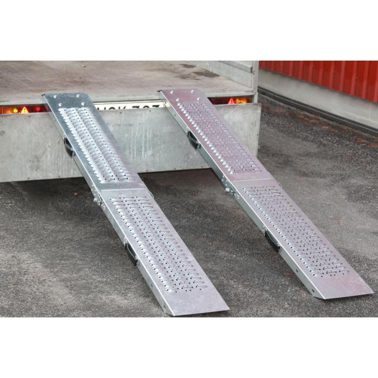 TAITETTAVA AJORAMPPI 2 KPL, TERÄS, 200 KG