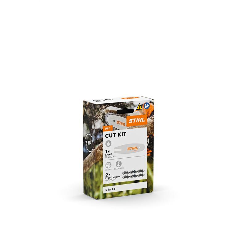 STIHL LAIPPA- JA TERÄKETJUSARJA GTA26 10CM/4" 1/4"P 1,1MM 28VL