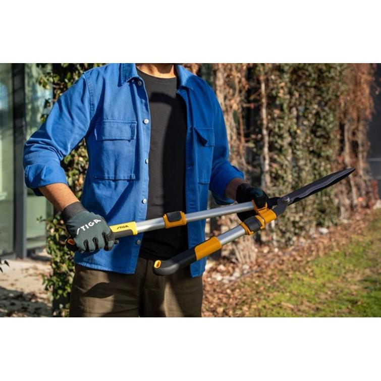 STIGA TELESKOOPPIVARRELLISET PENSASLEIKKURIT
