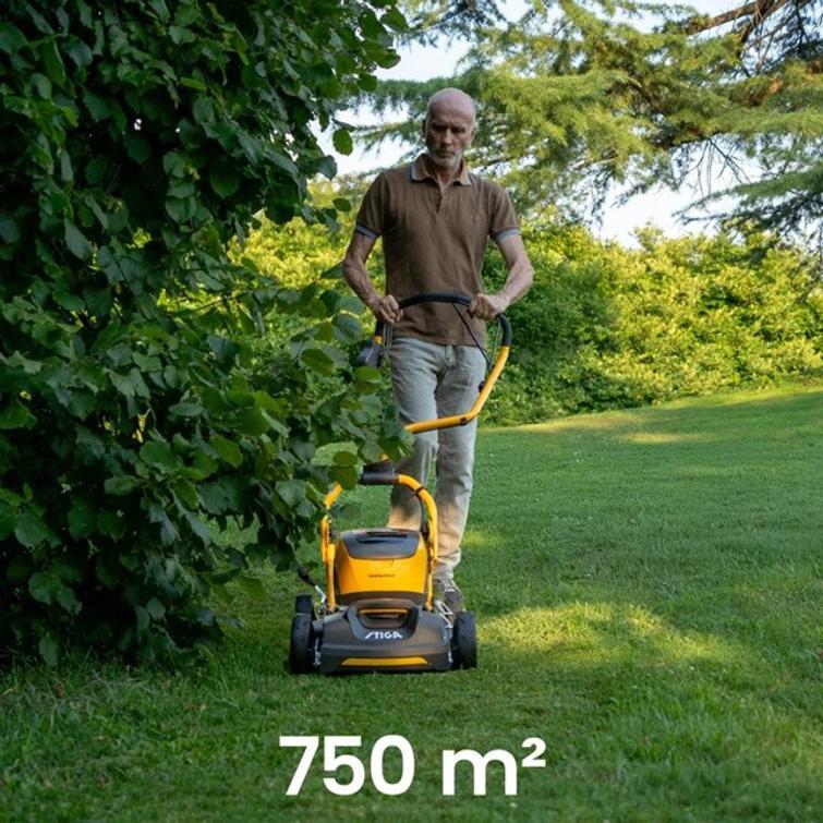 STIGA MULTICLIP 547E S KIT VET&Auml;V&Auml;, 48V-5AH, SIS. AKKU JA LATURI
