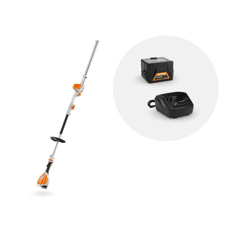 STIHL HLA56 PENSASAITALEIKKURI SIS. AK20 AKKU + LATURI