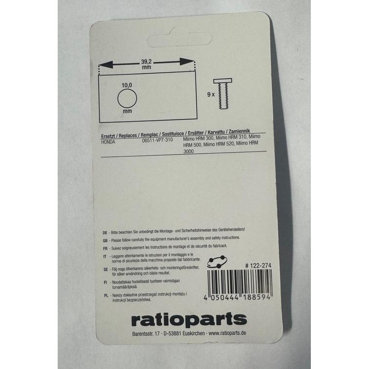 TERÄT 9KPL HONDA MIIMO