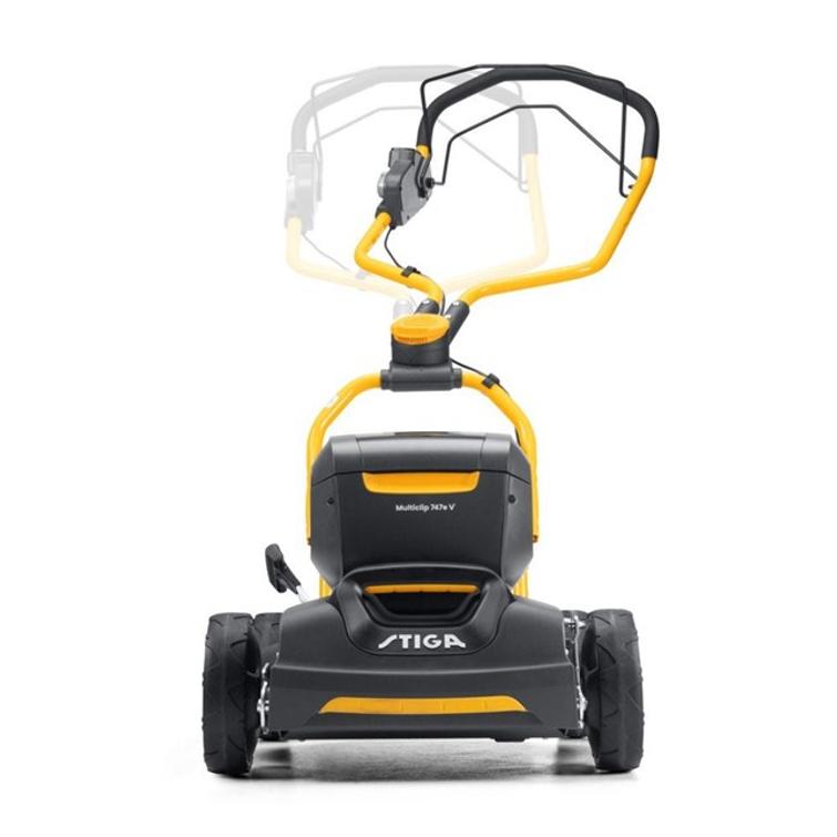 STIGA MULTICLIP 747E V KIT, VET&Auml;V&Auml;, 48V-2X5AH, SIS. 2KPL AKKU JA LATURI