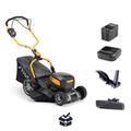 STIGA COMBI 748E V KIT, VETÄVÄ, 48V-2X5AH, SIS. 2 KPL AKKU JA LATURI