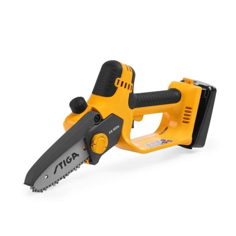 STIGA SP100E KIT AKKUOKSASAHA JA -SAKSET (PR100E + SC100E)