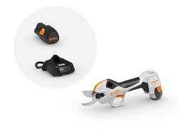STIHL ASA 20.0 SET AKKUK&Auml;YTT&Ouml;ISET OKSASAKSET SIS. AKKU JA LATURI