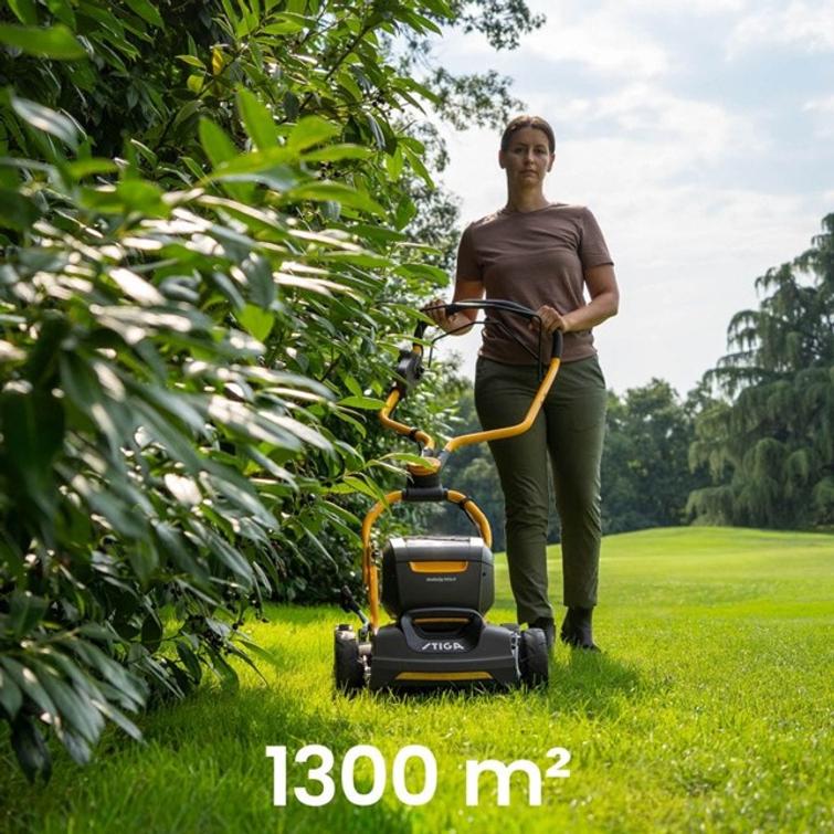 STIGA MULTICLIP 747E V KIT, VET&Auml;V&Auml;, 48V-2X5AH, SIS. 2KPL AKKU JA LATURI