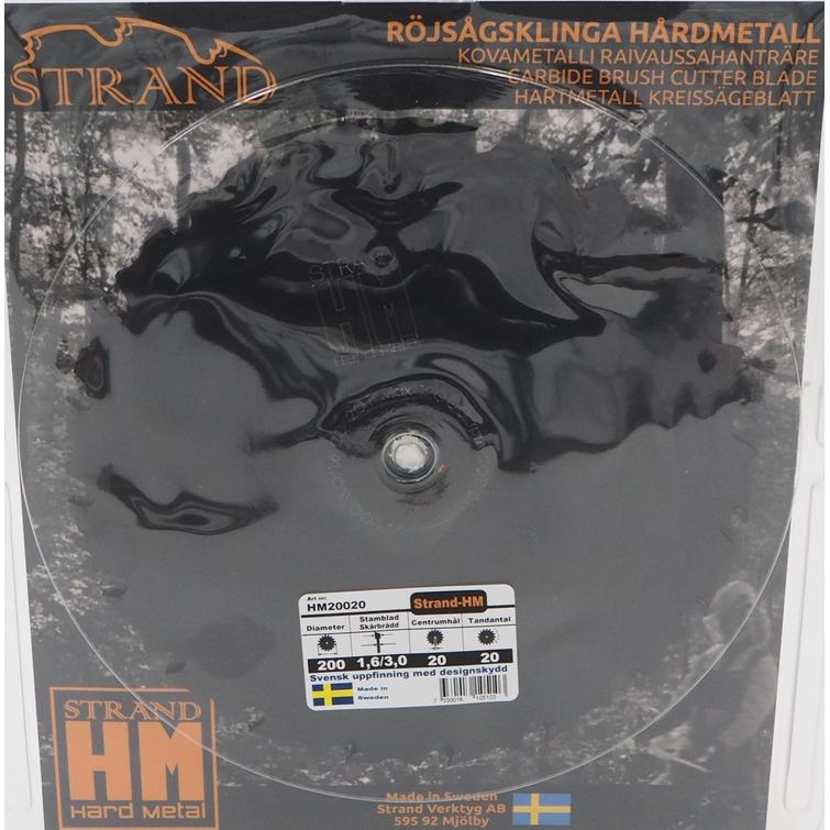 STRAND HM KOVAPALATER&Auml; 200/20